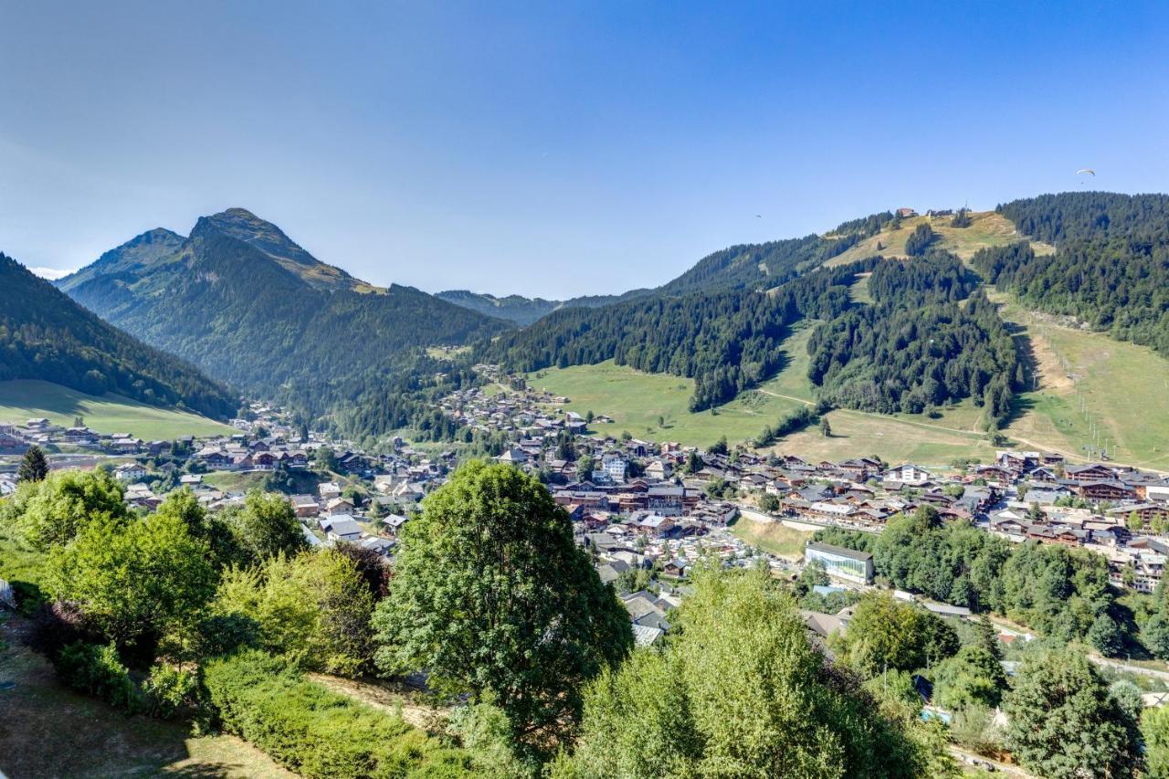 Les Marmottes Du Morzena Lejlighed Morzine Eksteriør billede